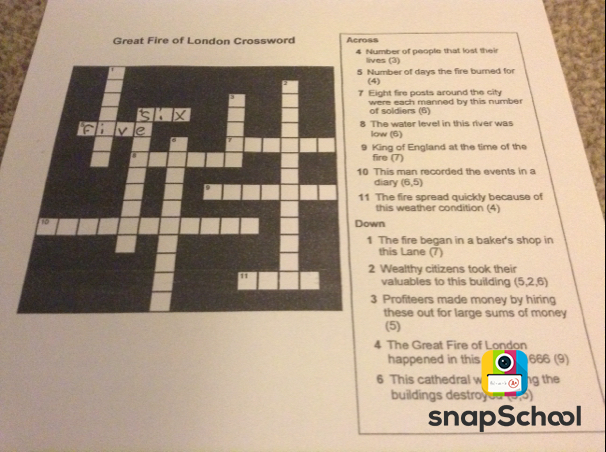 discovery education crossword puzzle maker